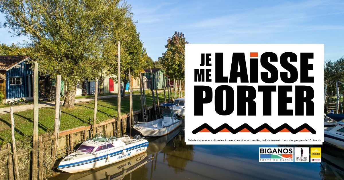 Balade artistique au port de biganos : je me l ...