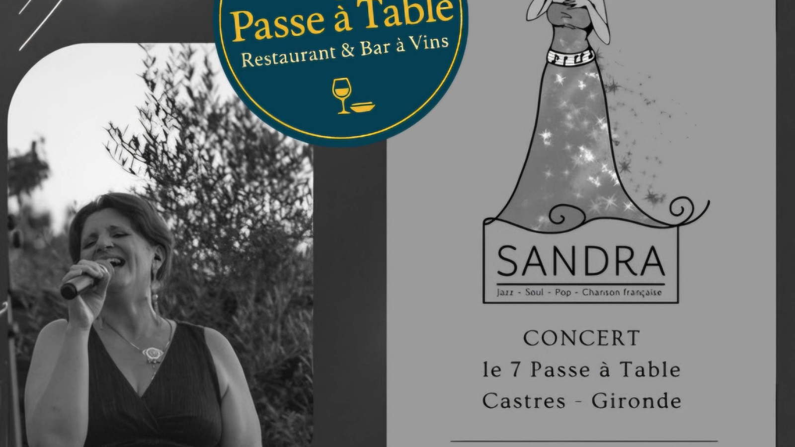 Concert - Le 7 Passe à table