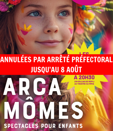 ANNULATION Arcamômes - Spectacles pour enfants