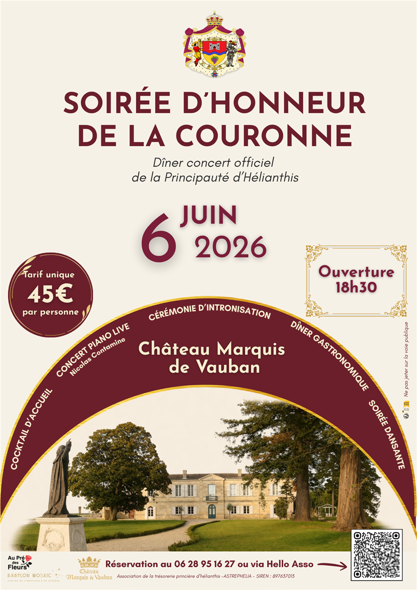 Soirée d'honneur de la Couronne