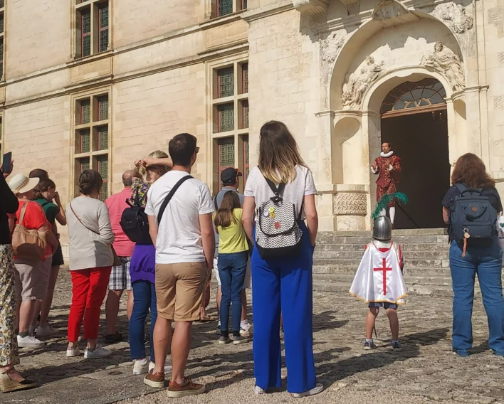 Visite théâtrale ducalée - Crédit: Chateau ducal de Cadillac | CC BY-NC-ND 4.0