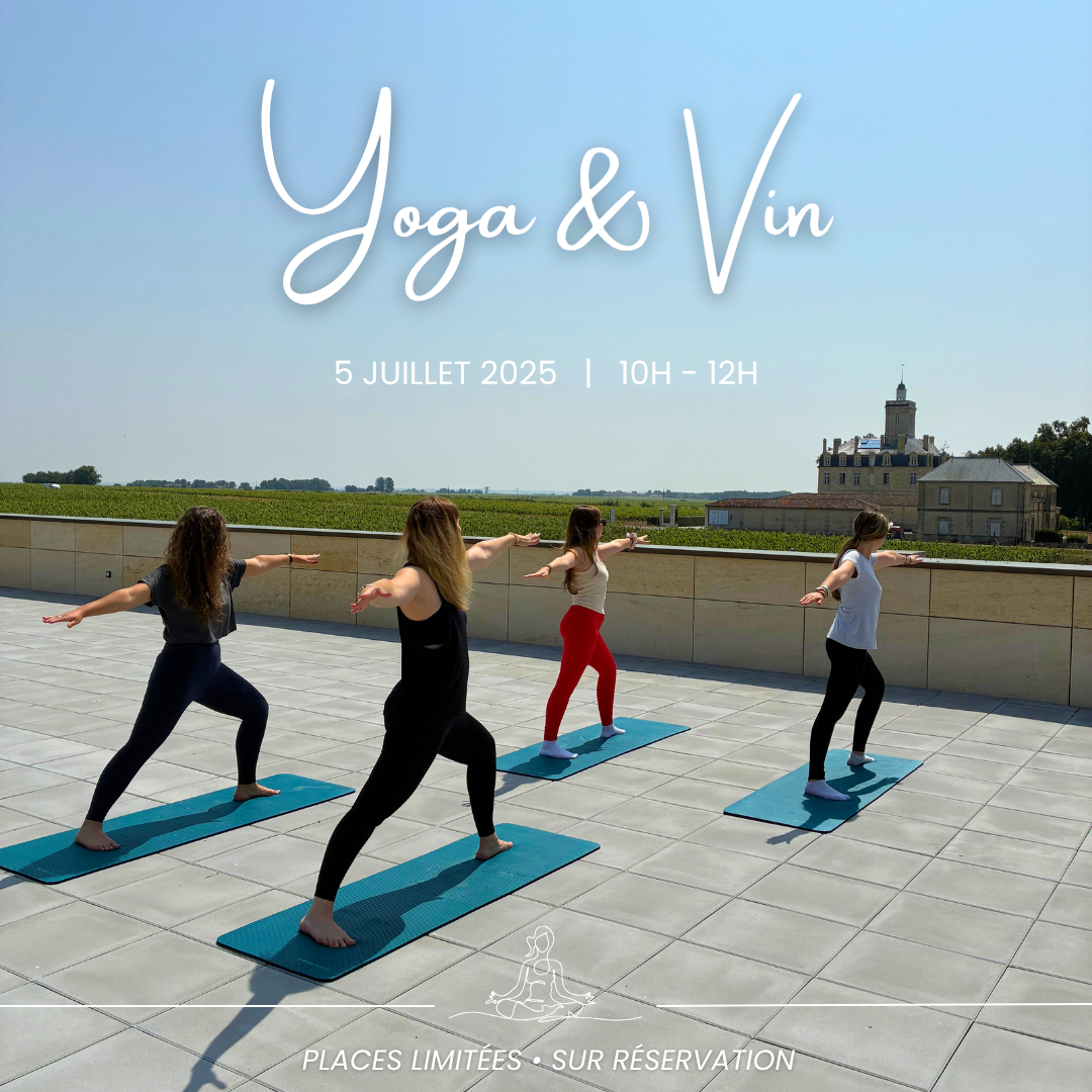 Yoga & Vin au Château Larose-Trintaudon