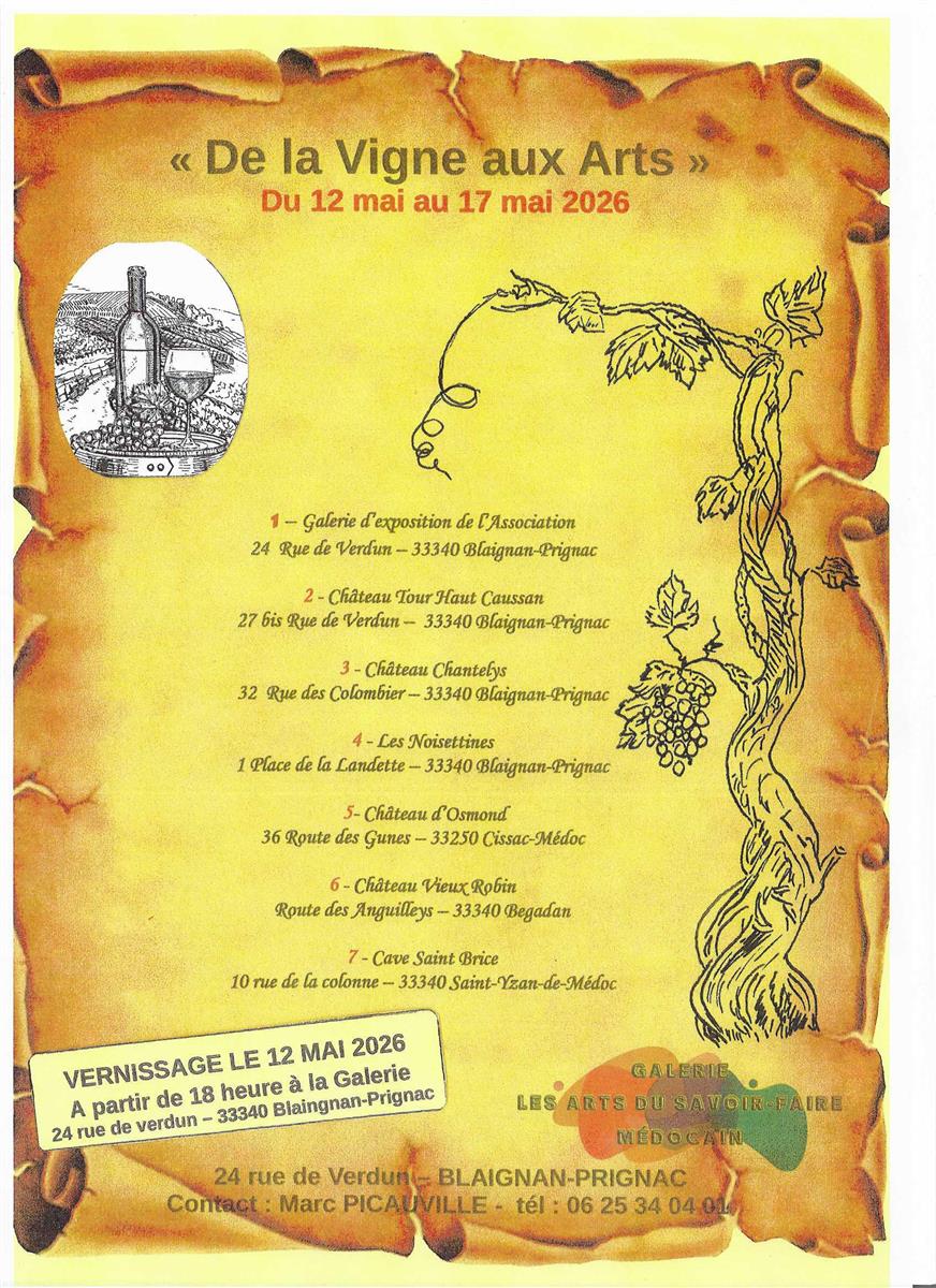 De la Vigne aux Arts