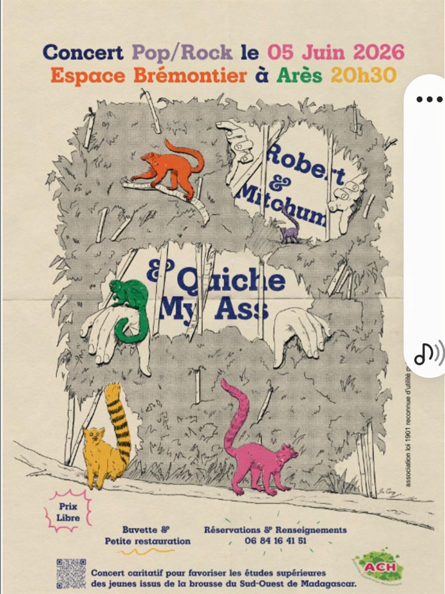 Concert Robert & Mitchum - Quiche my ass