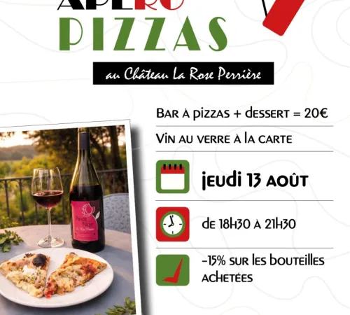 Apéros Pizzas au château