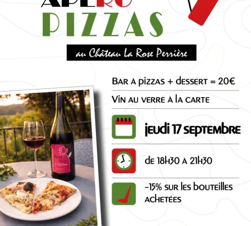Apéros Pizzas au château