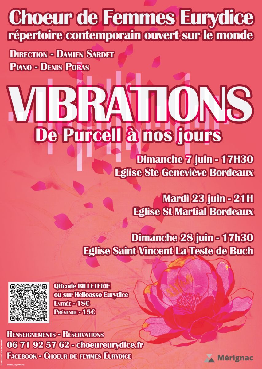 Concert du chœur Eurydice : Vibrations