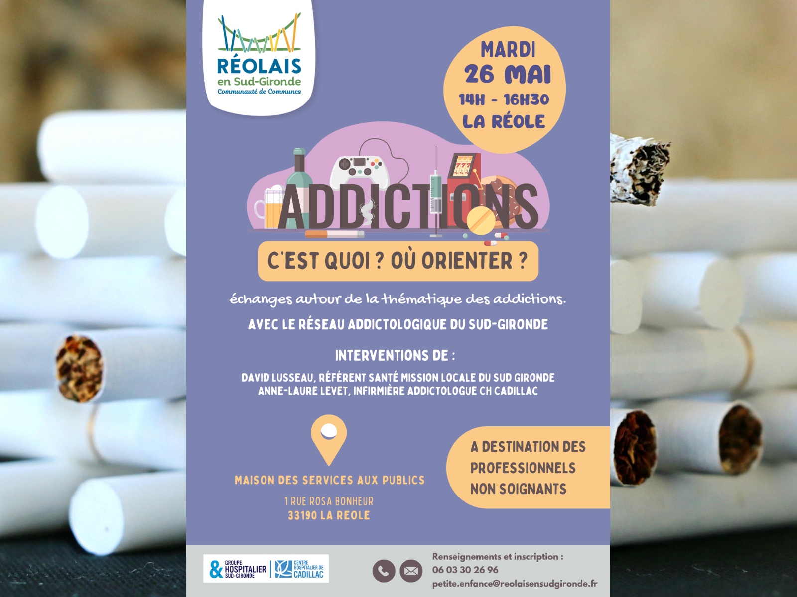 Journée de sensibilisation au repérage des add ...