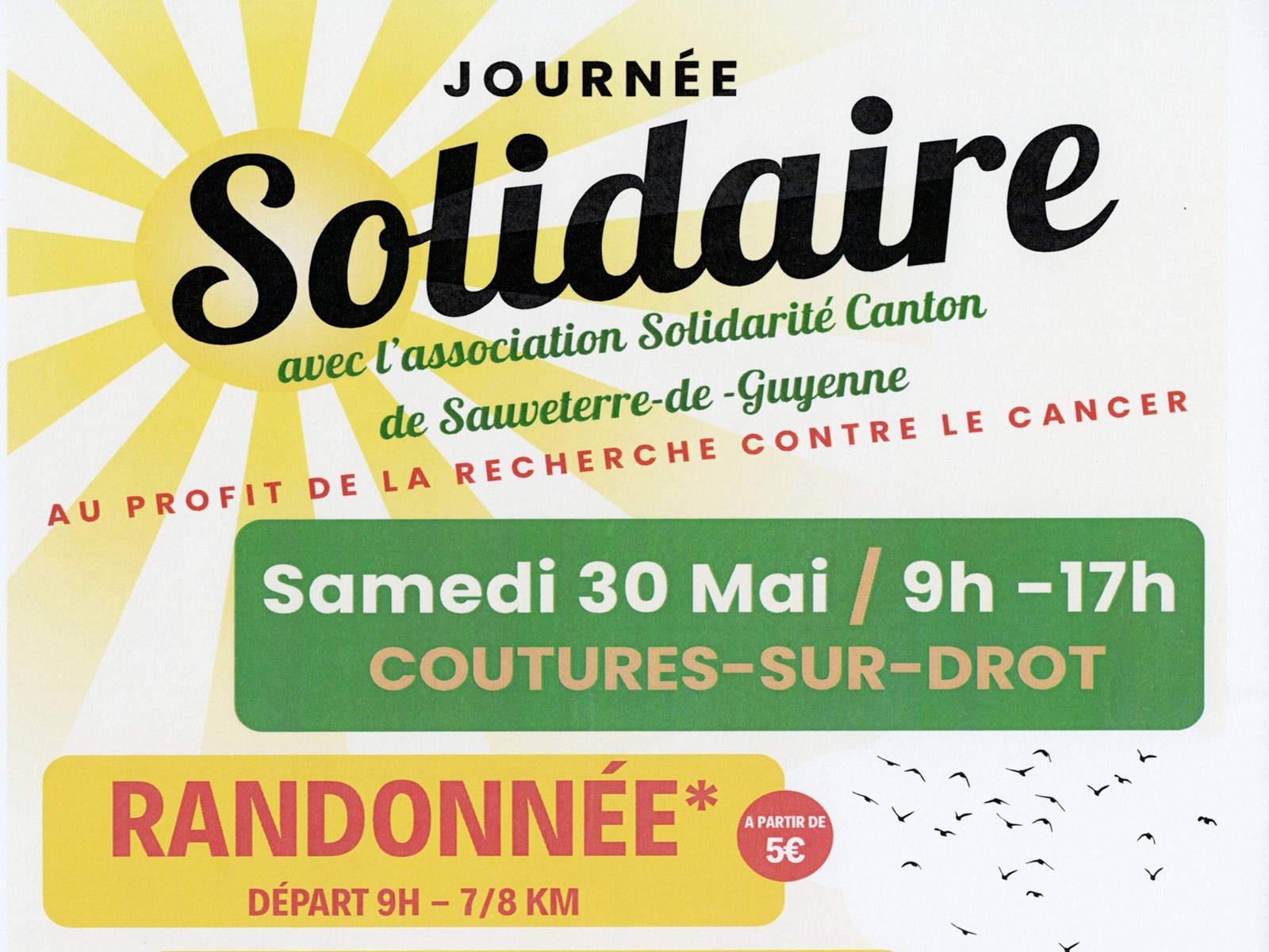 Journée solidaire au profit de la recherche co ...