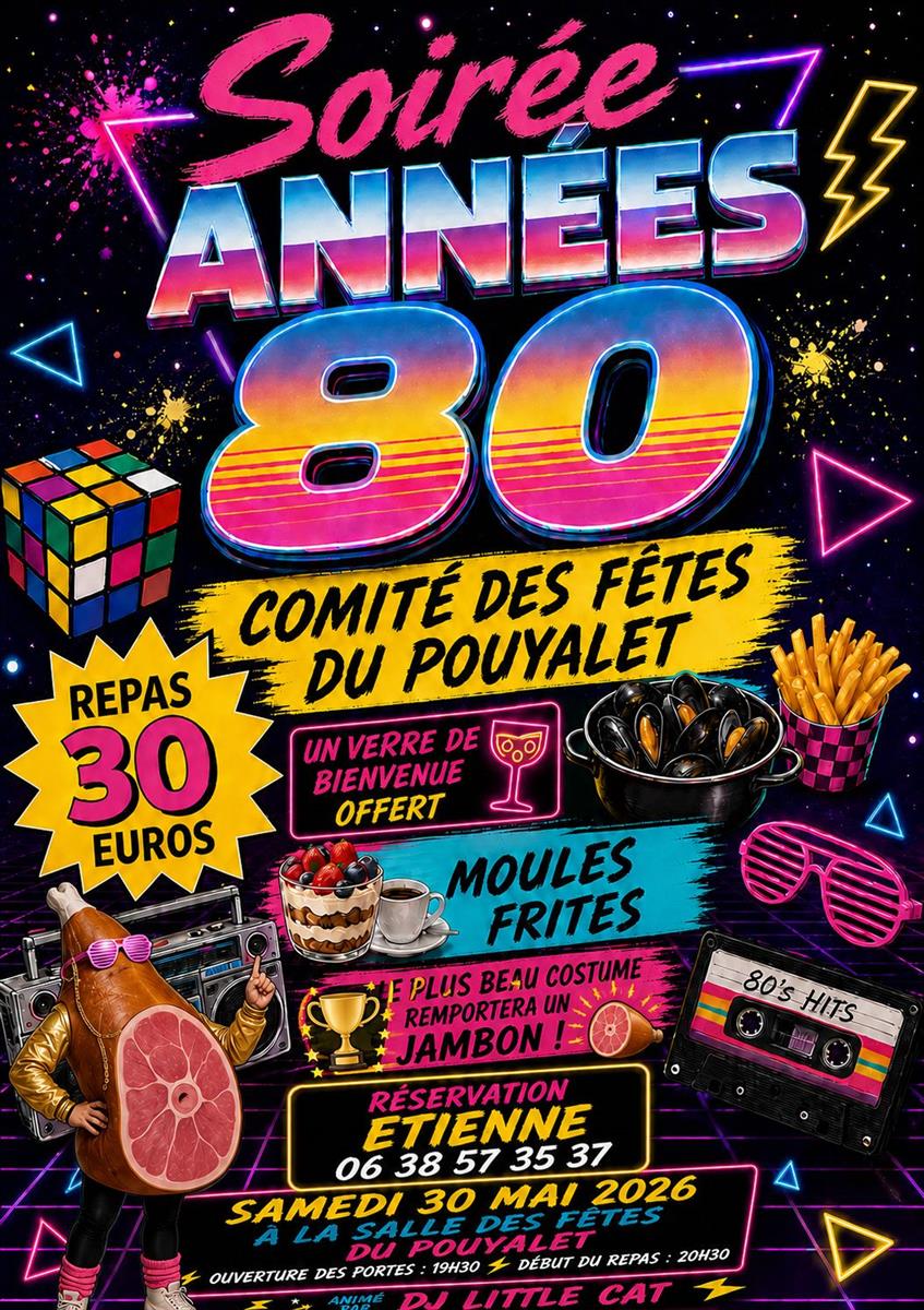 Soirée Années 80