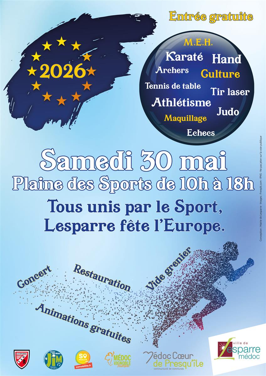 Lesparre Fête l'Europe