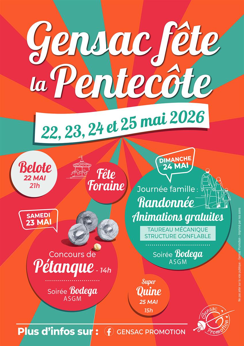 Gensac fête la Pentecôte