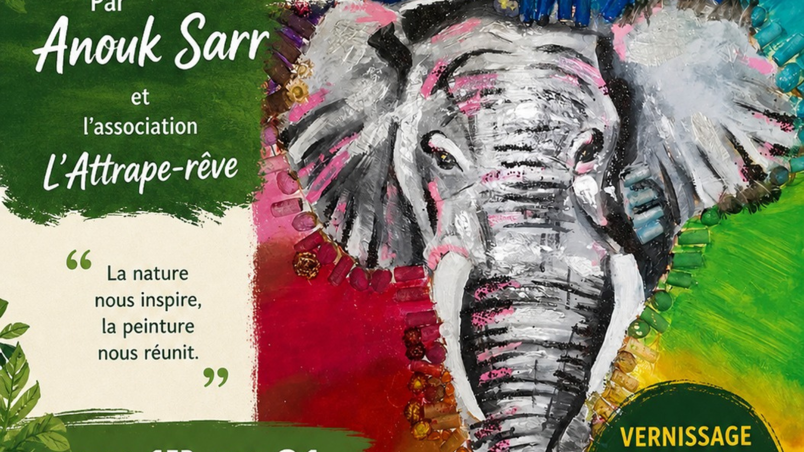 Exposition de peinture - Anouk Sarr & L'Attrap ...