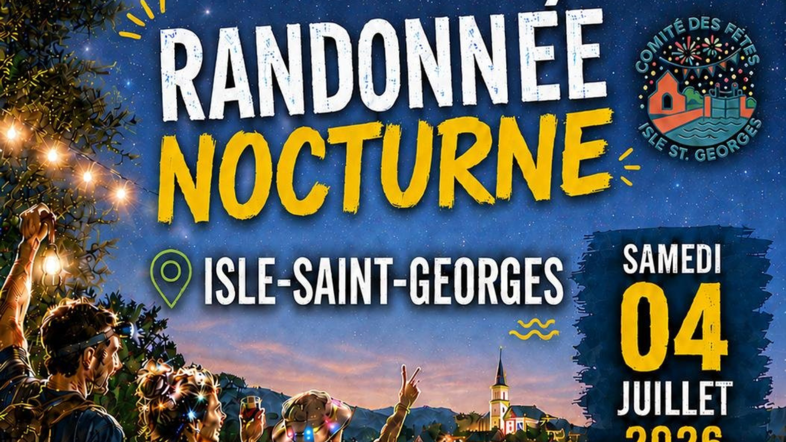 Randonnée gourmande nocturne