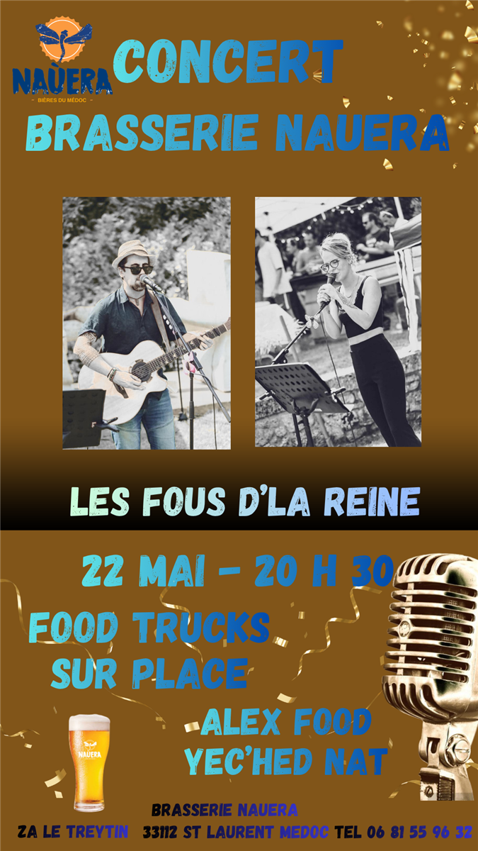 Concert groupe Les Fous d'La Reine