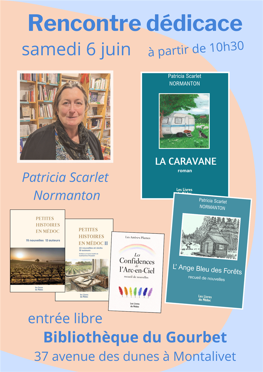 Recontre dédicace avec Patricia Scarlet NORMANTON