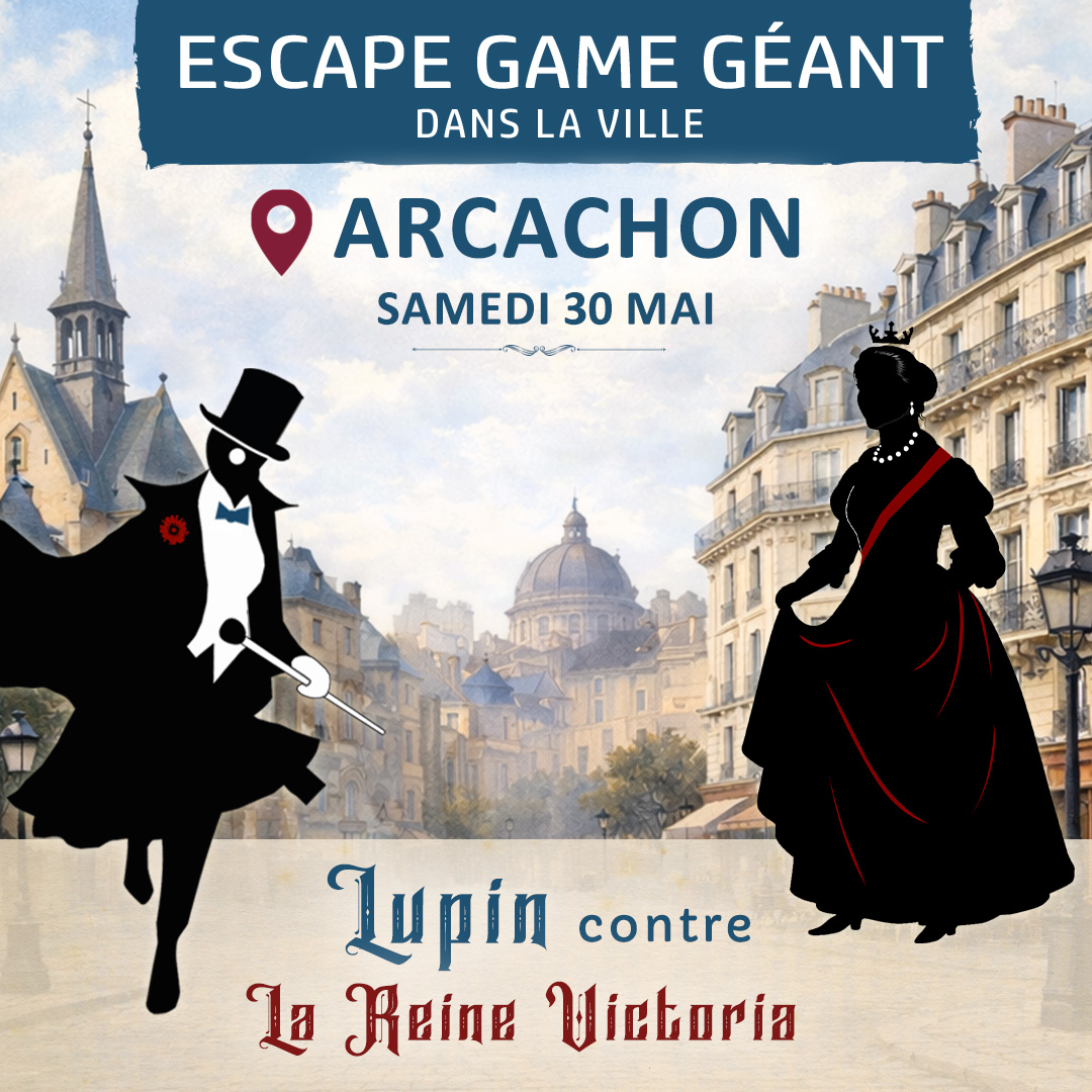 Jeu de piste géant "Lupin dans la ville"
