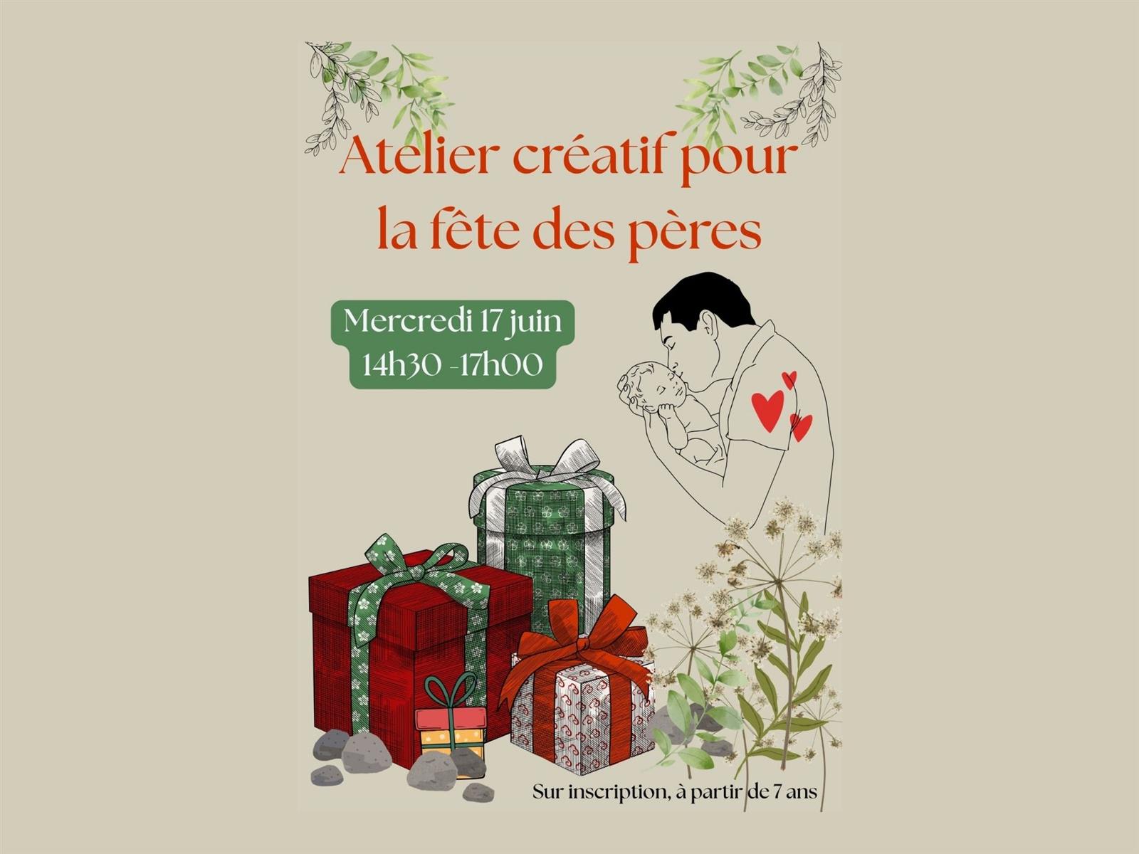 Atelier créatif pour la fête des pères