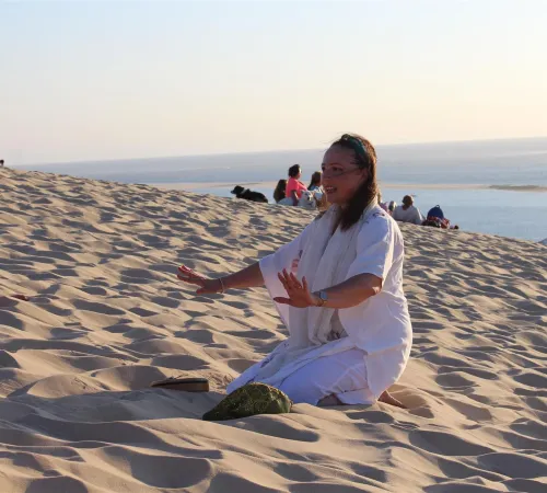 Balade contée au coucher du soleil à la Dune du Pilat