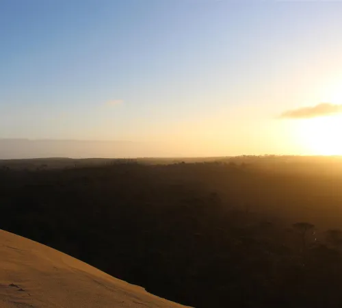 Randonnée sur la Dune du Pilat au lever du soleil