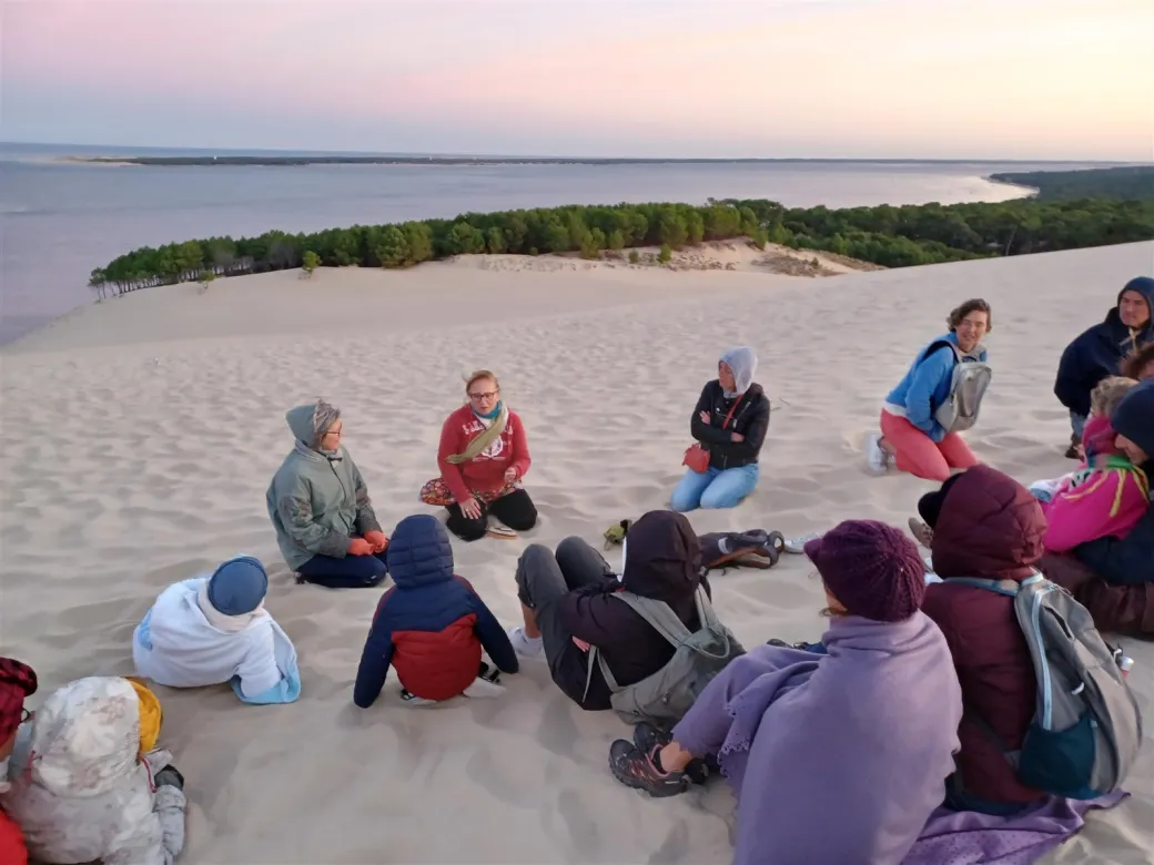 Balade contée en fami ... - Crédit: Syndicat Mixte de la Grande Dune du Pilat | CC BY-NC-ND 4.0