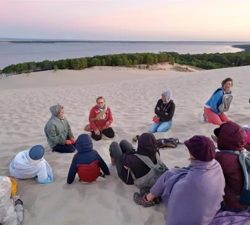 Balade contée en famille à la Dune du Pilat