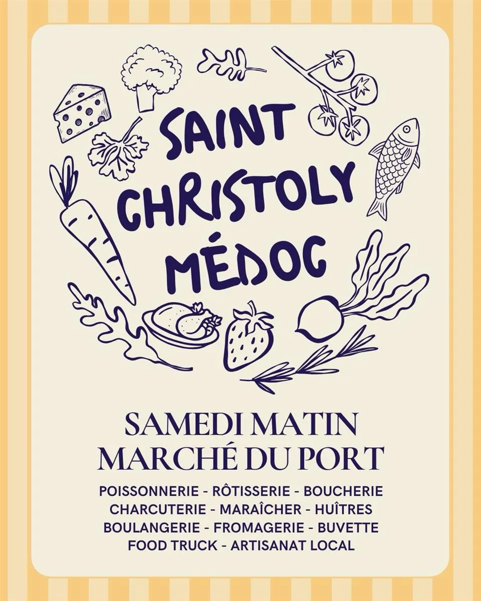 Marché de pays à Sain ... - Crédit: Mairie St Christoly | CC BY-NC-ND 4.0