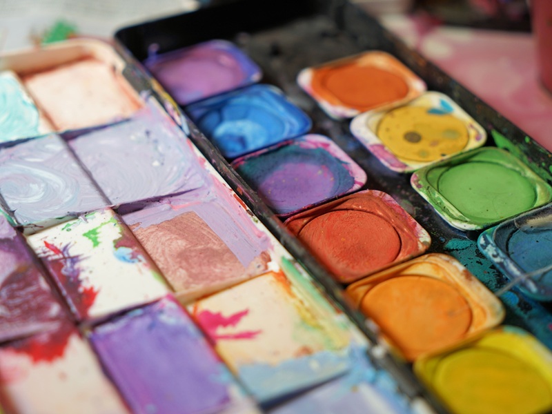 Initiation à l'aquarelle à la Recyclerie