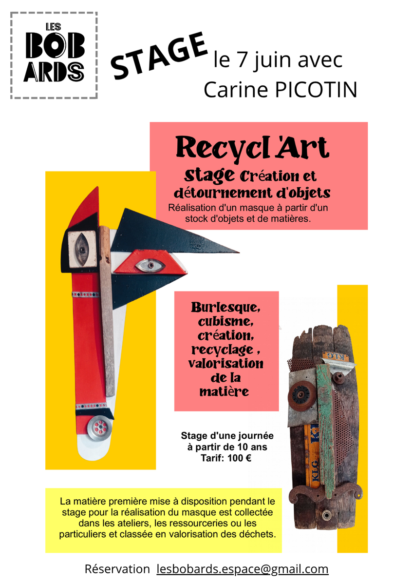 Recycl'Art : création et détournement d'objet