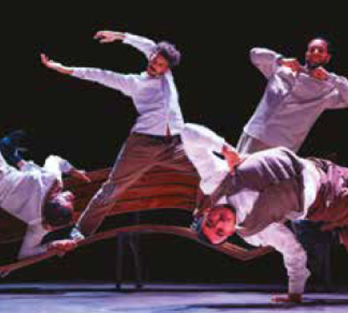 Danse : "Sous le poids des plumes" Cie Pyramid
