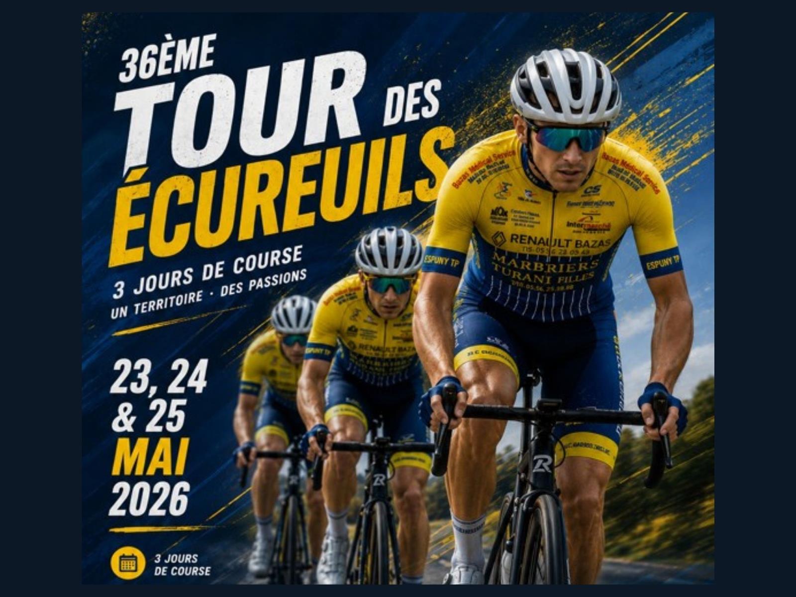 36e Tour des écureuils à Sauveterre-de-Guyenne