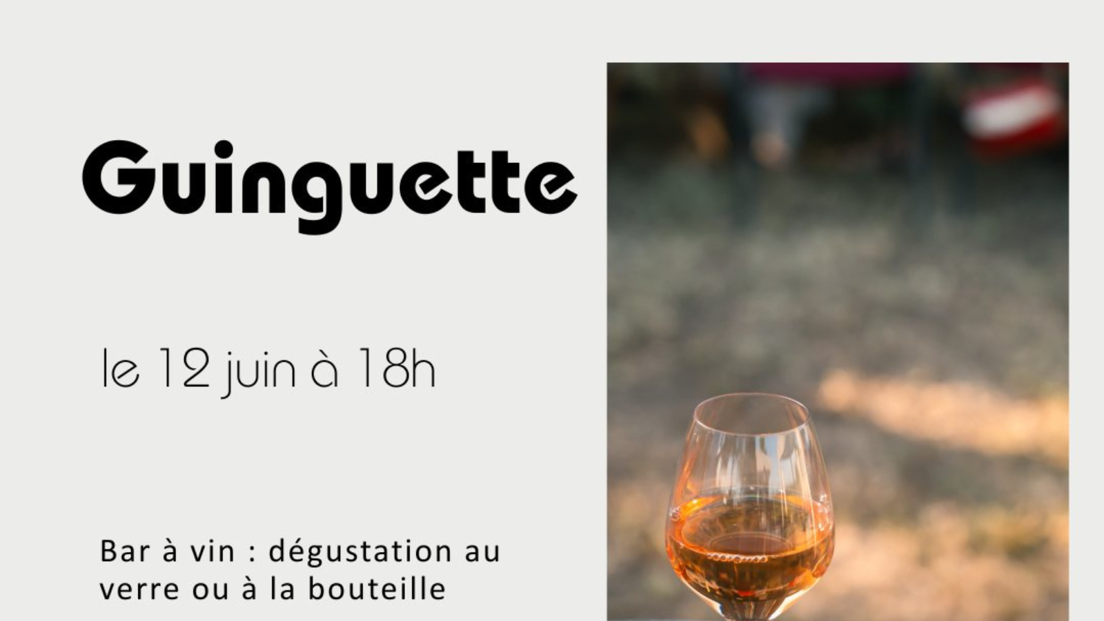 Guinguette au Château Couhins