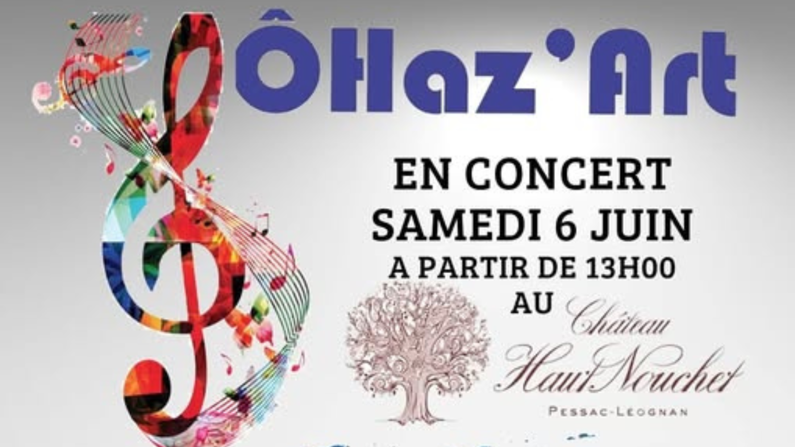 ÔHaz'art en concert au Château Haut Nouchet