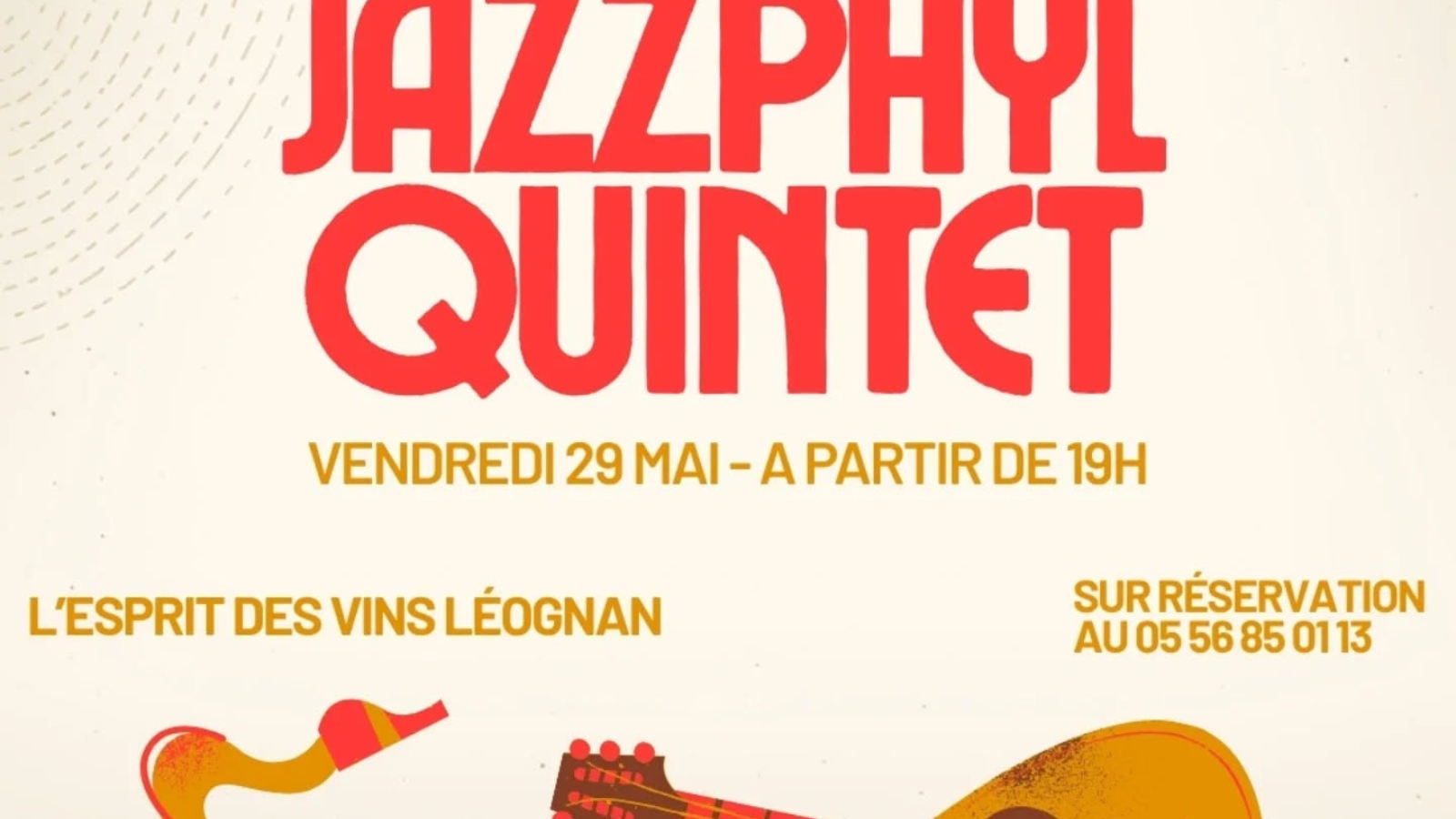 Le Jazzphyl Quintet s’invite à L’Esprit des Vins