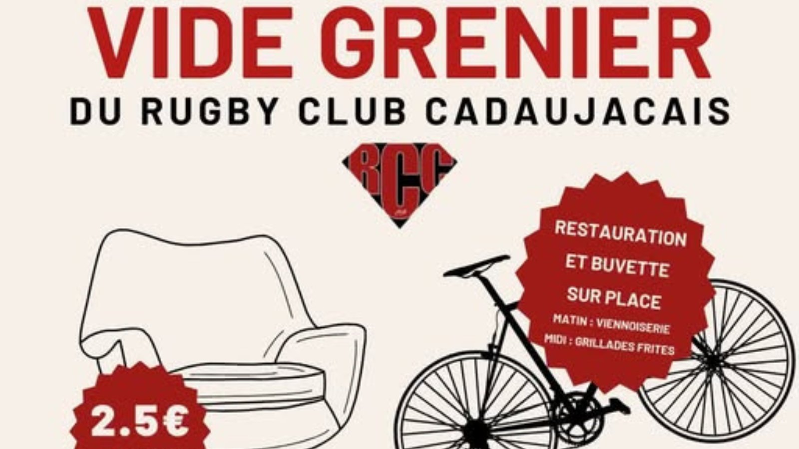 Vide Grenier du Rugby Club Cadaujacais