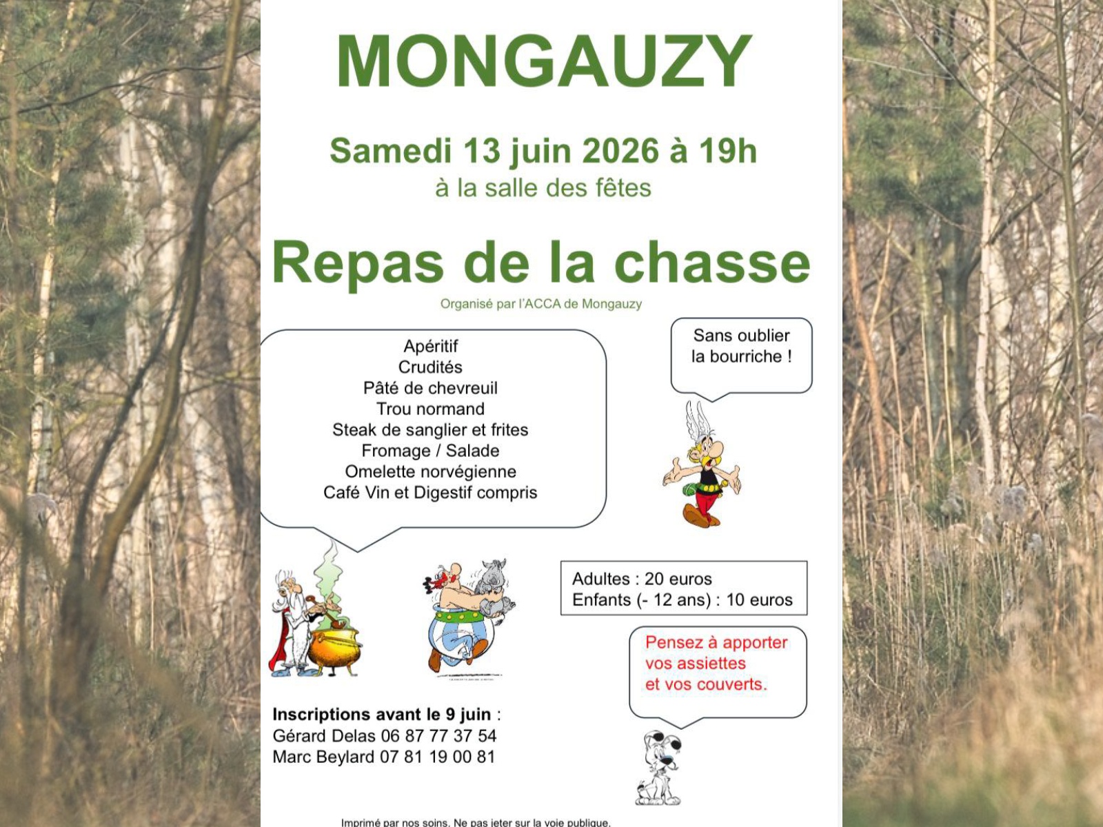 Repas de la chasse
