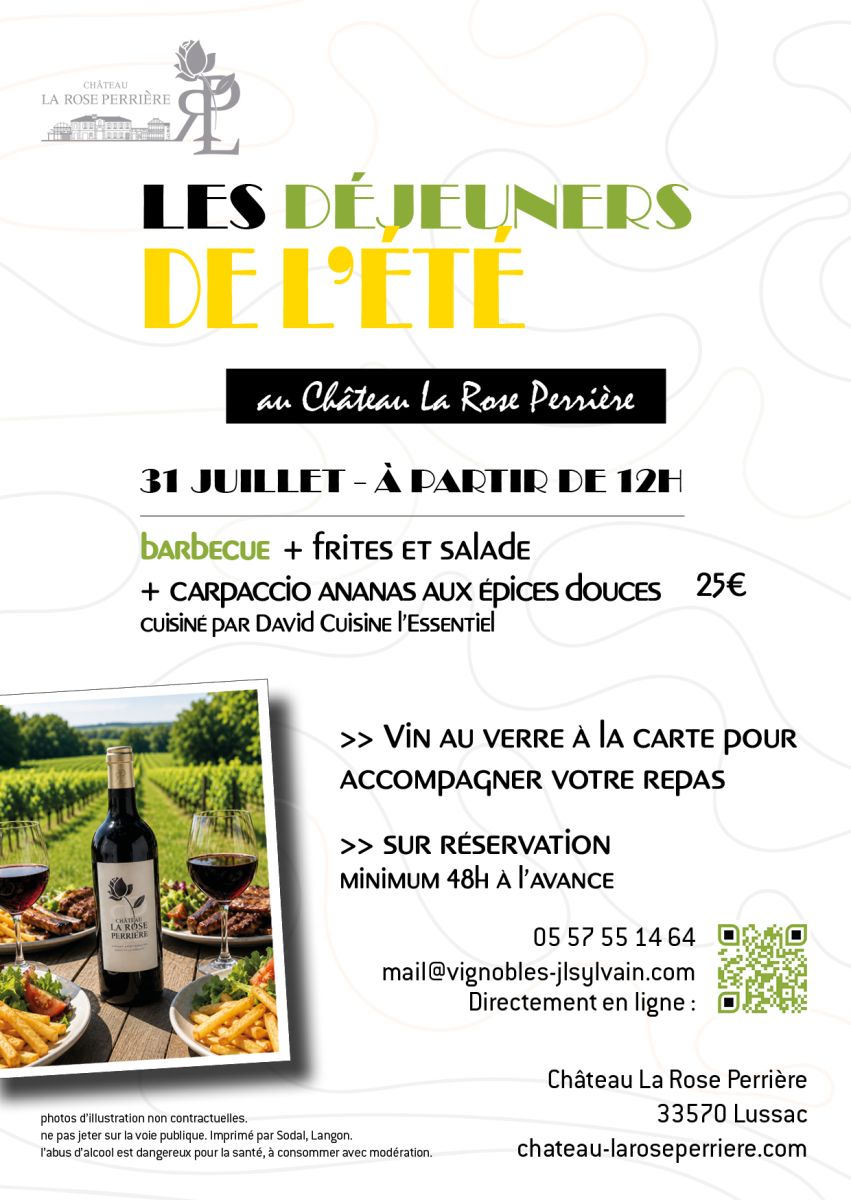 Déjeuner de l'été au Château