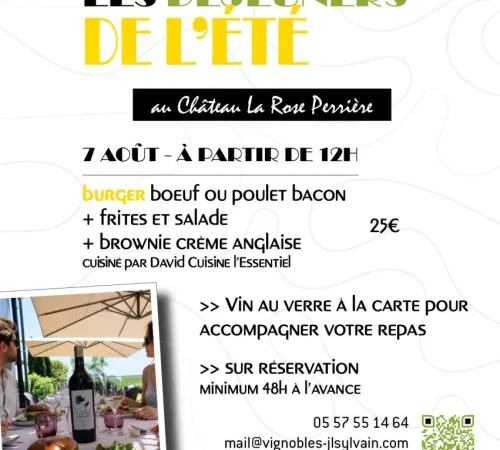 Déjeuner de l'été au Château