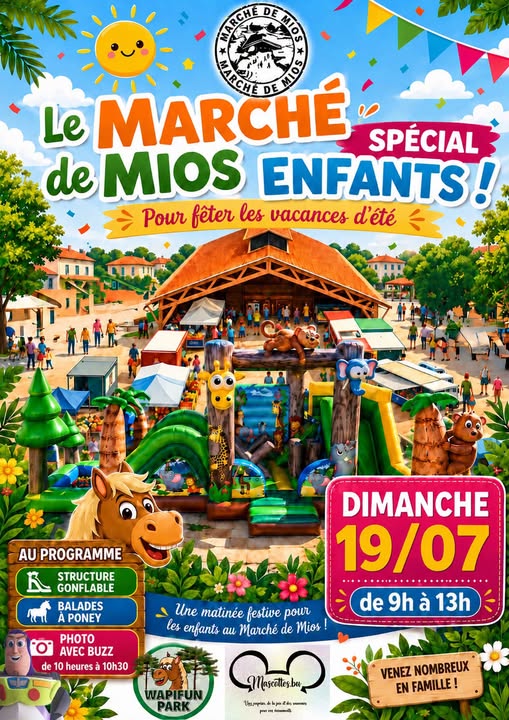 Marché du dimanche spécial enfants