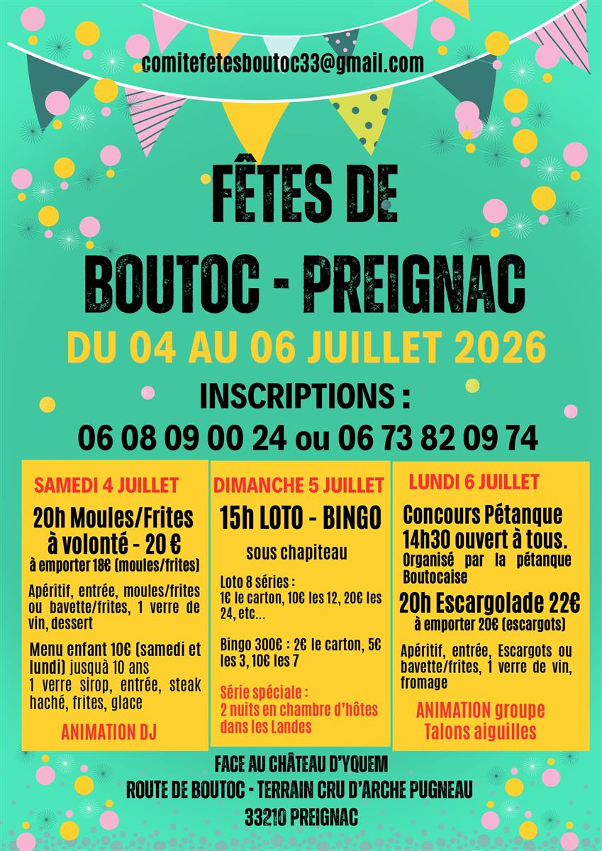 Fêtes de Boutoc