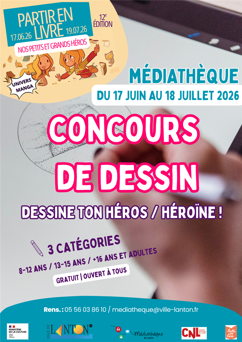Partir en livre Concours de dessin