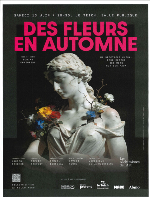 Les fleurs en automne.