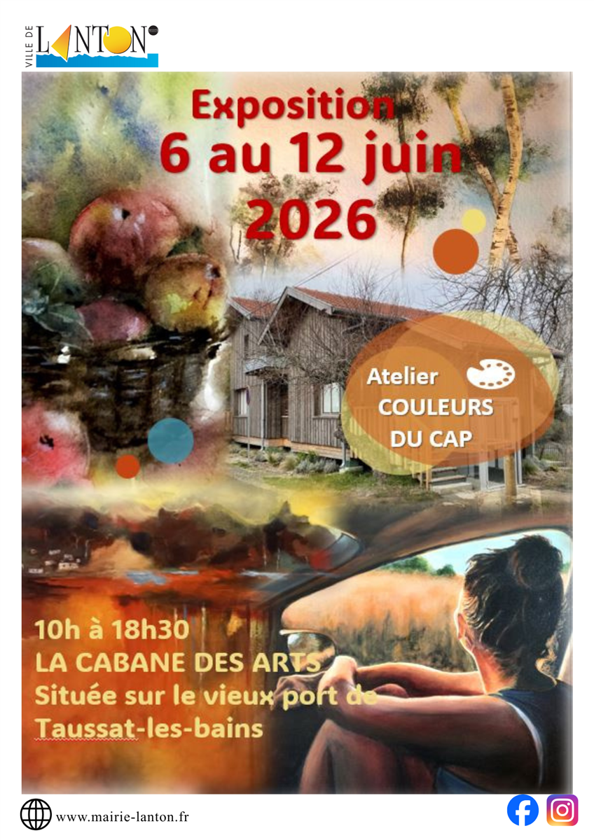 Exposition Cabane des Arts : Atelier Couleurs  ...