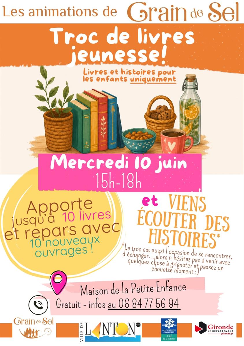 Troc de livres Jeunesse