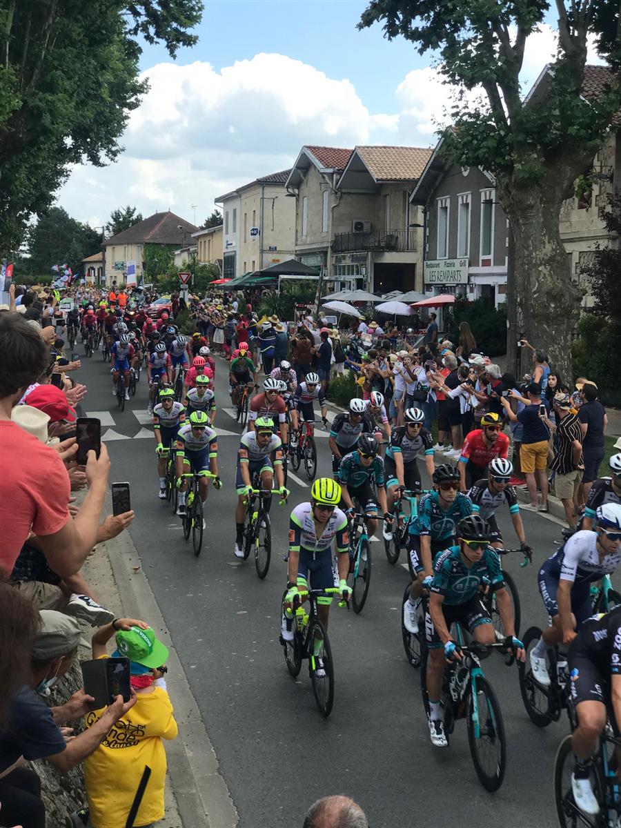Le Tour de France en Sud-Gironde
