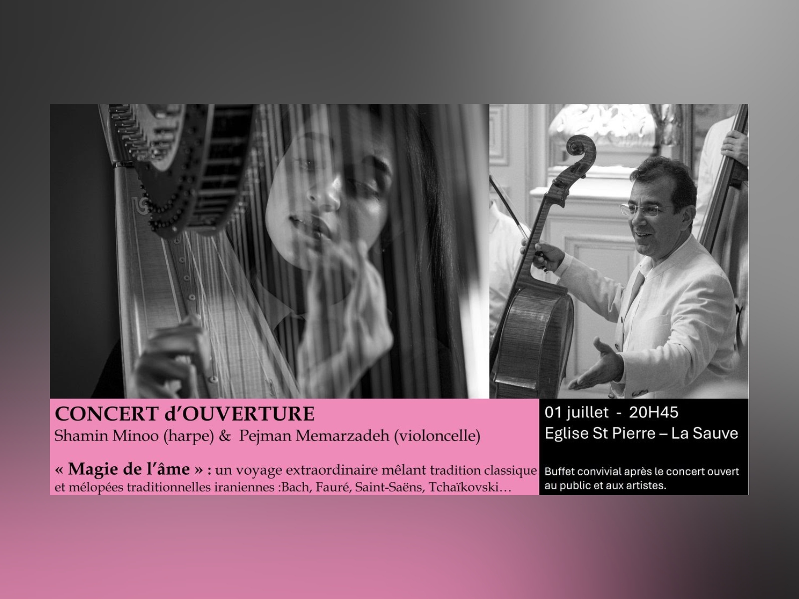 Shamin Minoo & Pejman Memarzadeh – Concert d’o ...