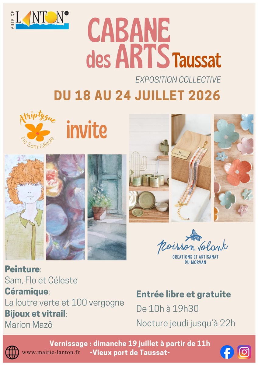 Exposition Cabane des Arts :Poisson volant