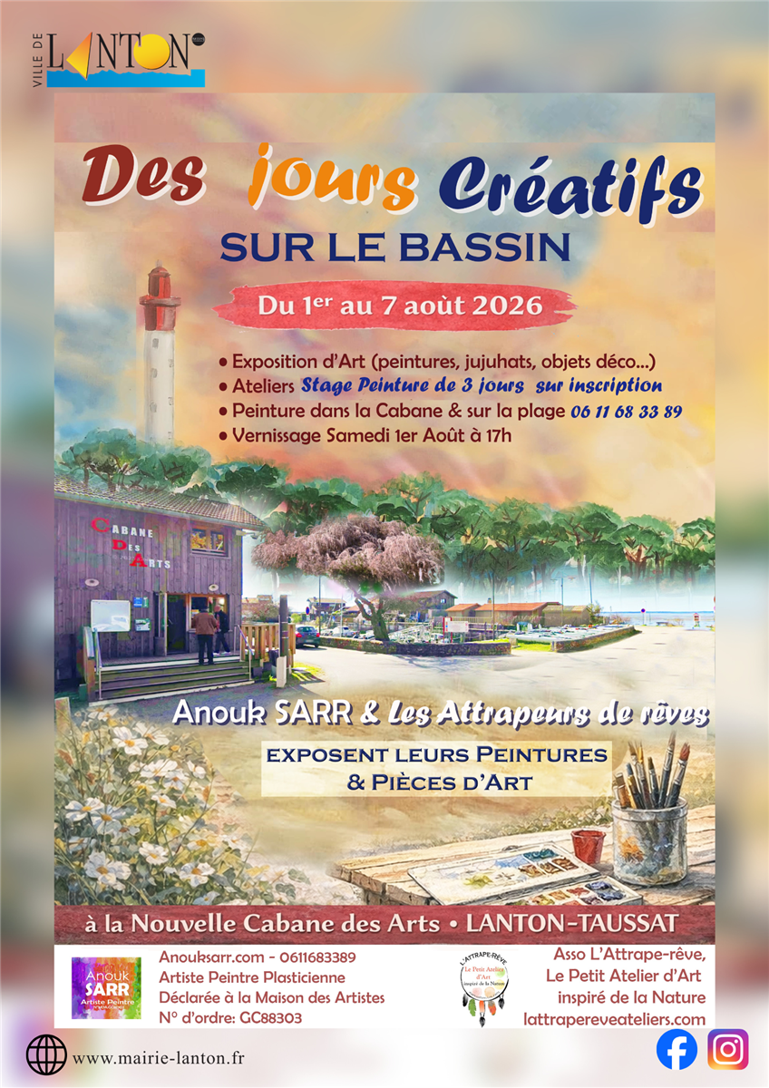 Exposition Cabane des Arts :Anouk Sarr et les  ...