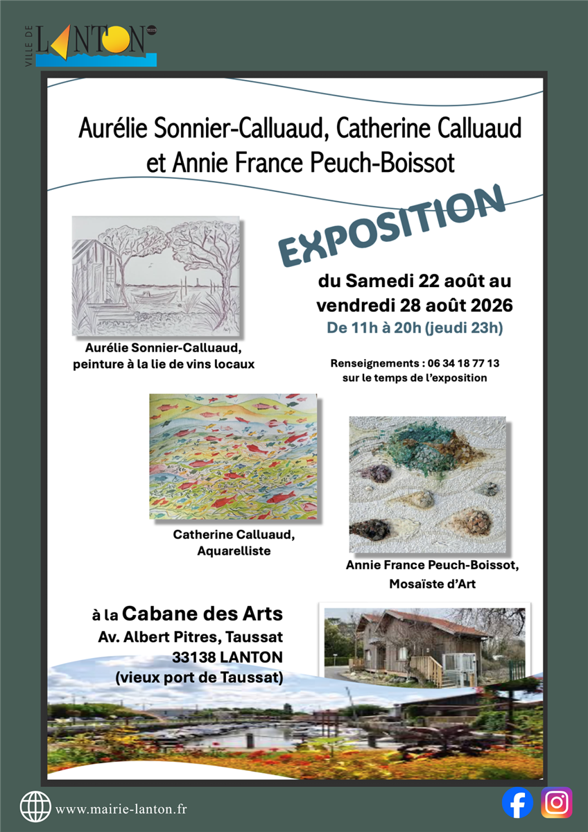 Exposition Cabane des Arts : Aurelie Sonnier-C ...