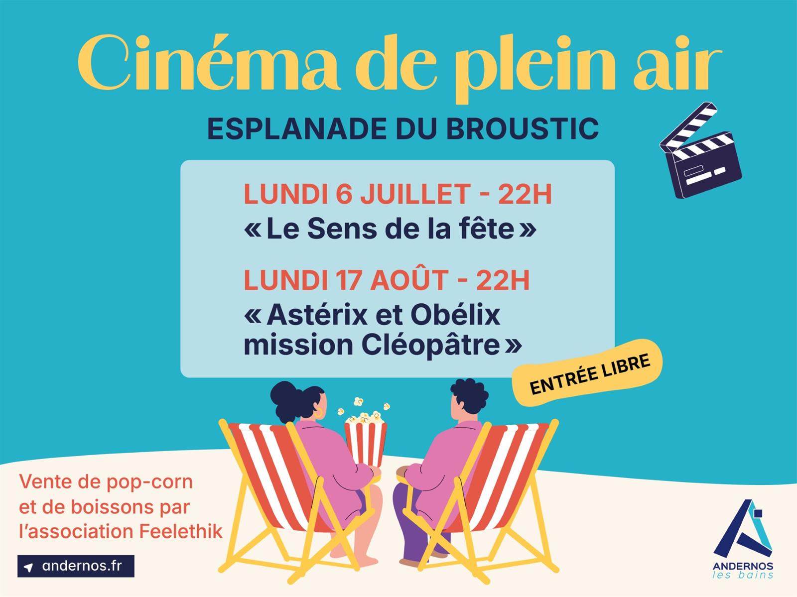 Cinéma de plein air : "Le Sens de la fête"
